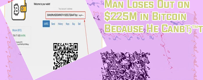 Man locked out of bitcoin wallet